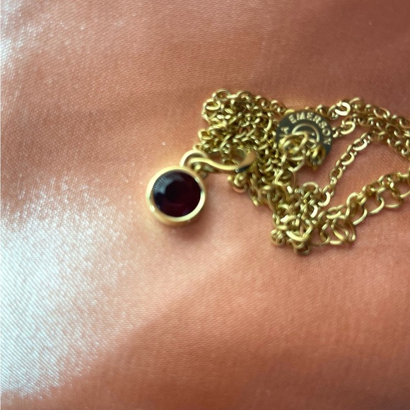 Victoria Emerson Birthstone Necklace July - Picture 5 of 12